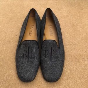 Lightly used wool loafers